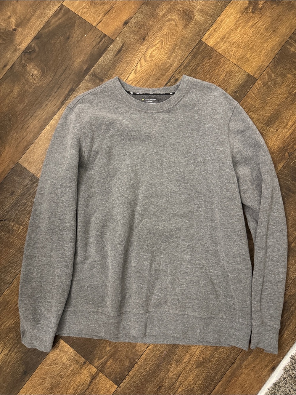 Men's Gray Crewneck Sweater